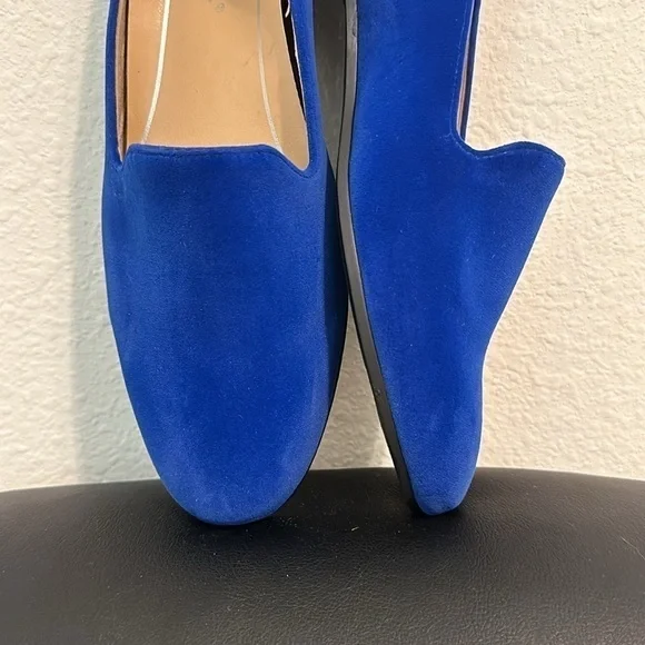 VIONIC WILLA LOAFER FLAT COBOLT BLUE LIKE NEW SZ 6 CAREER EVERYDAY DATE NIGHT - Picture 2 of 8